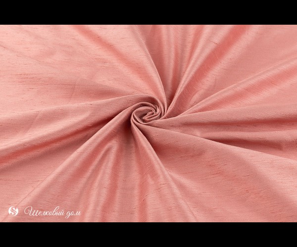 Яркая розово-персиковая вискоза ручной работы